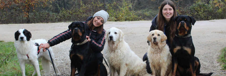 Aria, Triss, Laura, Shiro, Diletta, Pablo, tutti in posa