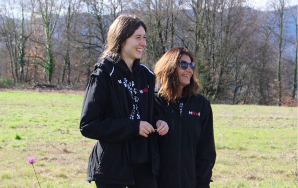 Laura e Diletta, educatori cinofili